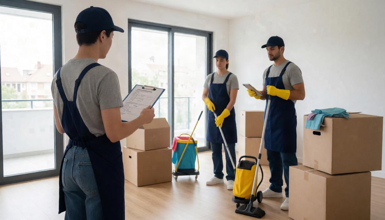 Prepare the property for handover